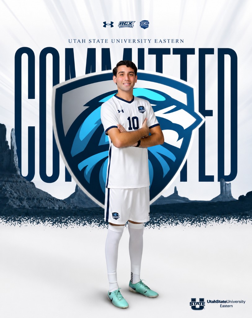 Foto AGX: jugador committed — Utah State Eastern